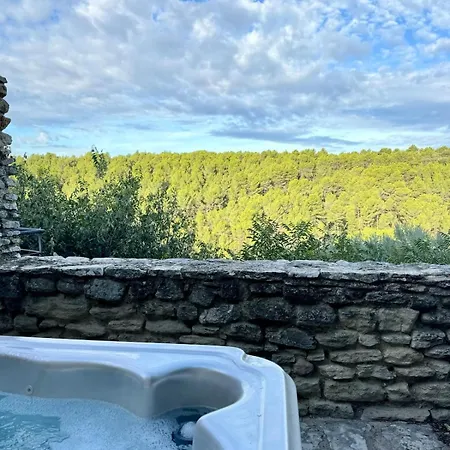 La Maison Haut-perche Townhouse With View And Jacuzzi * Saumane-de-Vaucluse